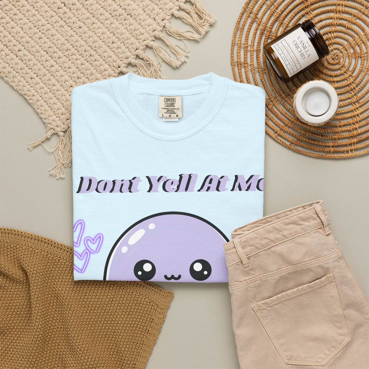 Don’t Yell At Me Jellyfish Tee — Kawaii Pastel Sea Creature T-Shirt