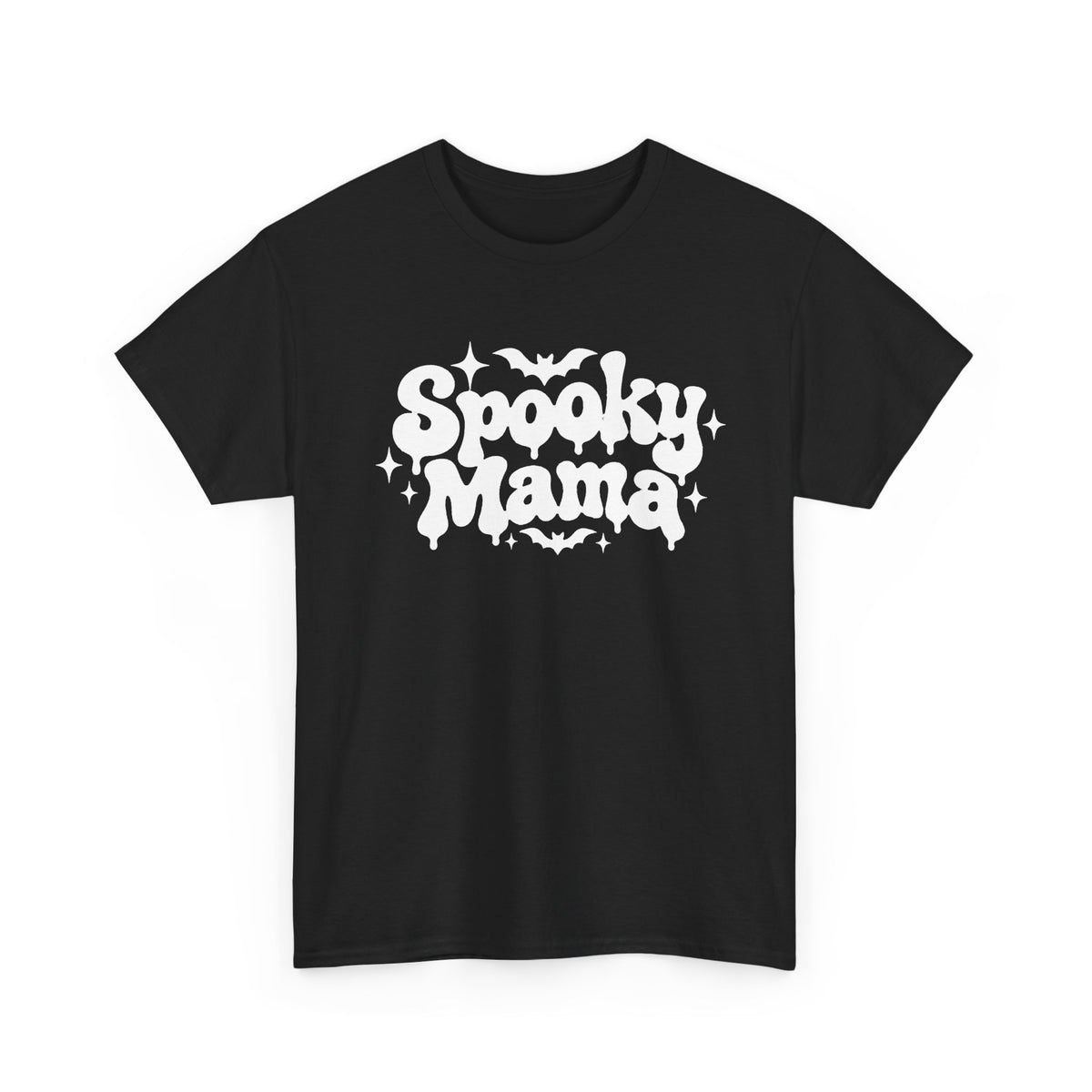 Spooky Mama Tee — Halloween Graphic T‑Shirt for Moms