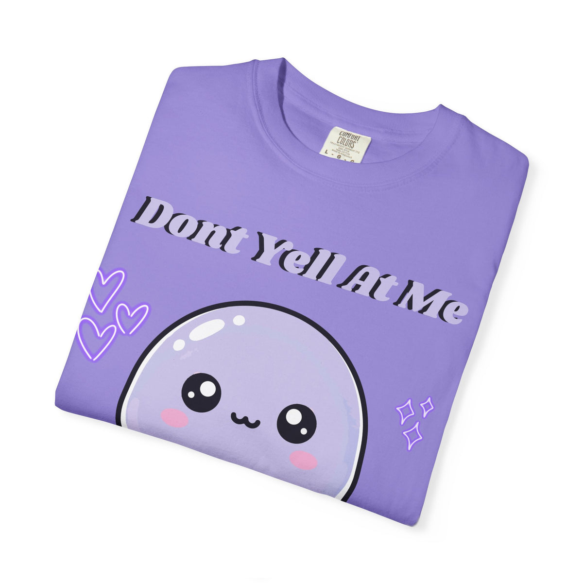 Don’t Yell At Me Jellyfish Tee — Kawaii Pastel Sea Creature T-Shirt