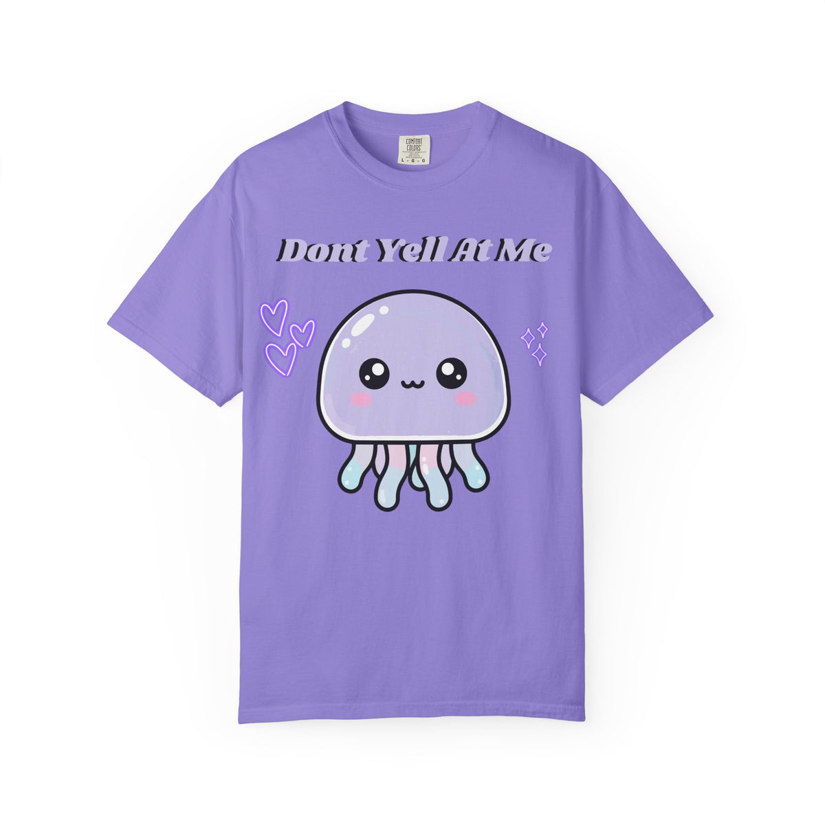 Don’t Yell At Me Jellyfish Tee — Kawaii Pastel Sea Creature T-Shirt