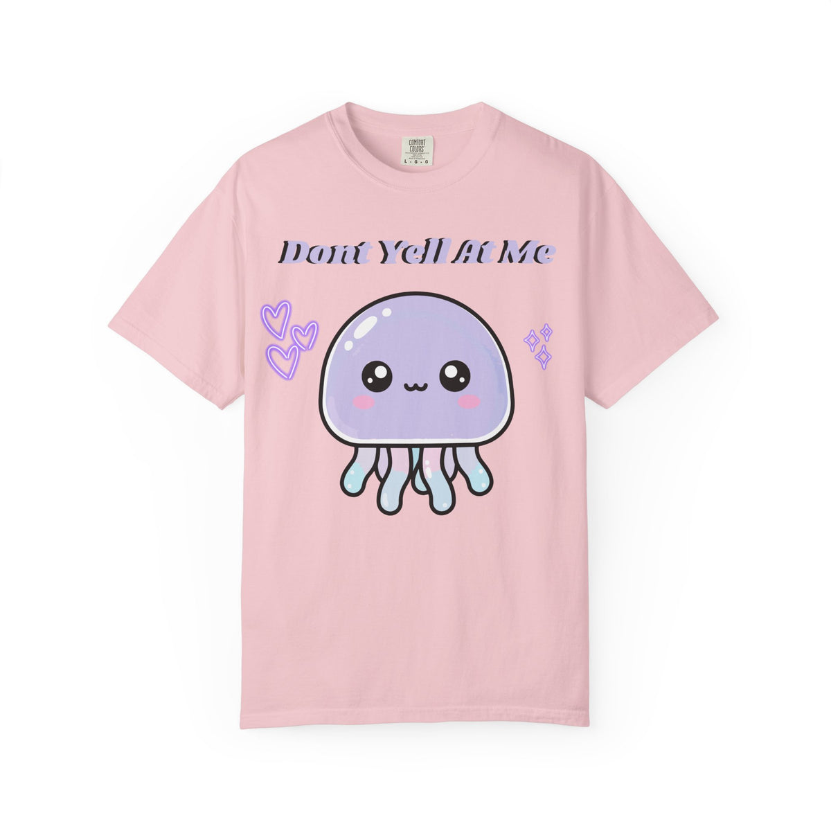 Don’t Yell At Me Jellyfish Tee — Kawaii Pastel Sea Creature T-Shirt