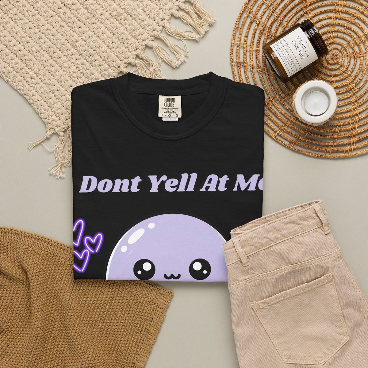 Don’t Yell At Me Jellyfish Tee — Kawaii Pastel Sea Creature T-Shirt