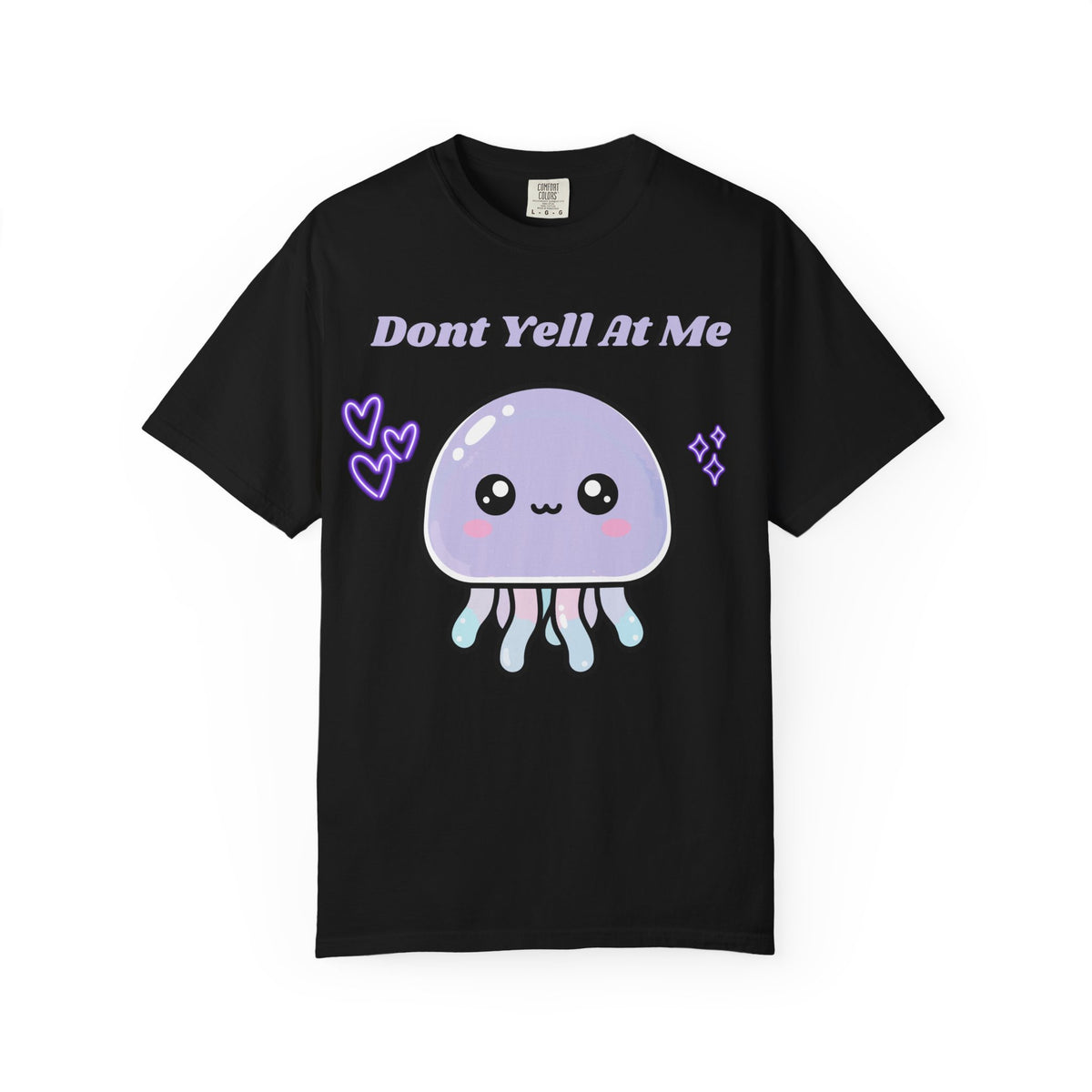 Don’t Yell At Me Jellyfish Tee — Kawaii Pastel Sea Creature T-Shirt