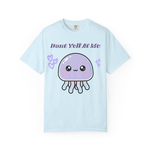 Don’t Yell At Me Jellyfish Tee — Kawaii Pastel Sea Creature T-Shirt