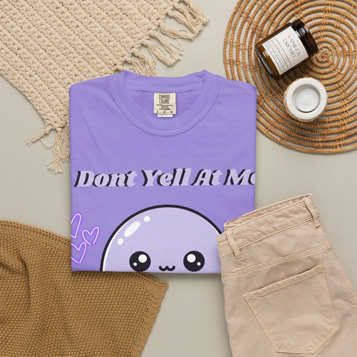 Don’t Yell At Me Jellyfish Tee — Kawaii Pastel Sea Creature T-Shirt