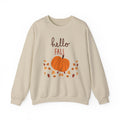 Hello Fall Pumpkin Sweatshirt | Autumn Leaves Crewneck