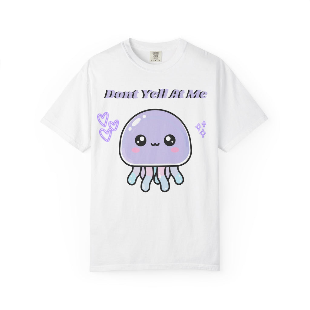 Don’t Yell At Me Jellyfish Tee — Kawaii Pastel Sea Creature T-Shirt