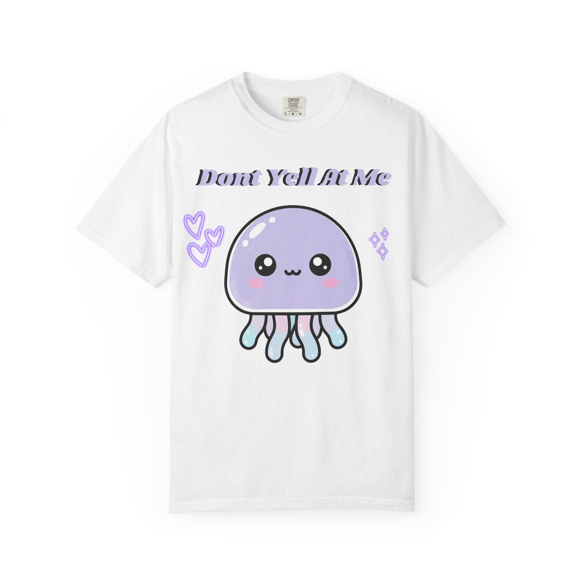 Don’t Yell At Me Jellyfish Tee — Kawaii Pastel Sea Creature T-Shirt